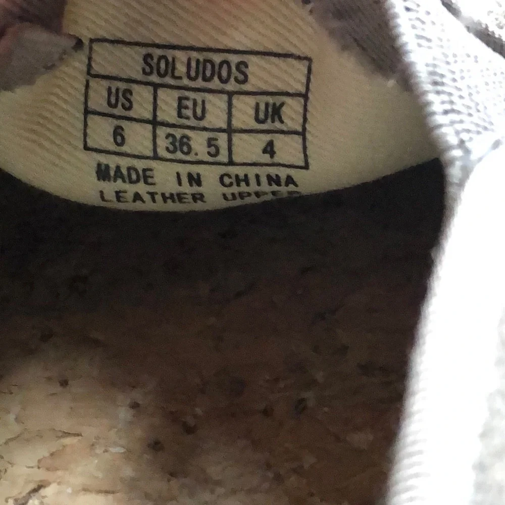 Soludos Taupe Suede Platform Espadrilles